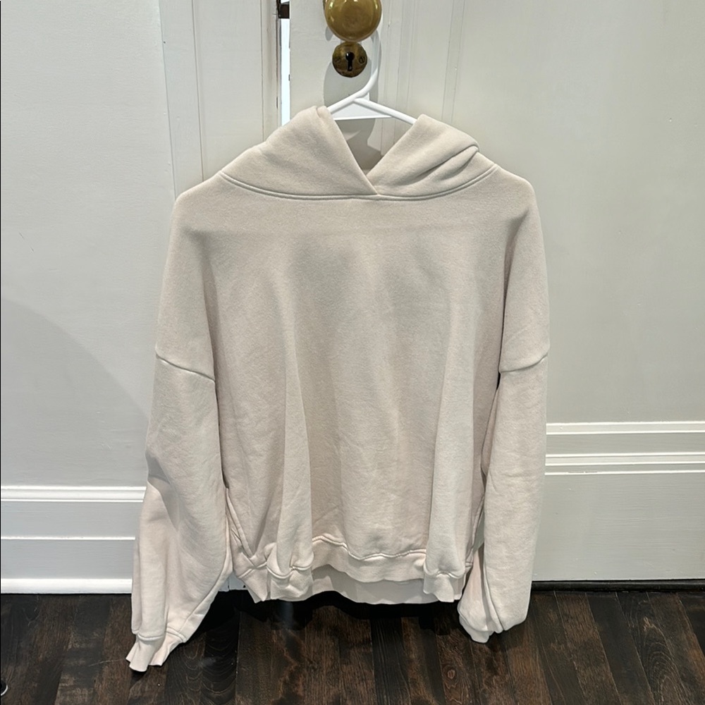Cream Hoodie. Never worn
